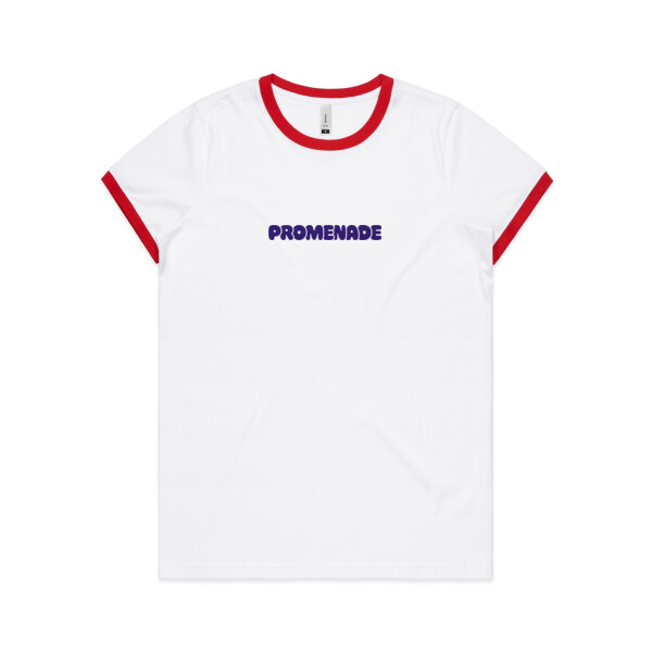 Bubble Ringer Tee Femme Thumbnail