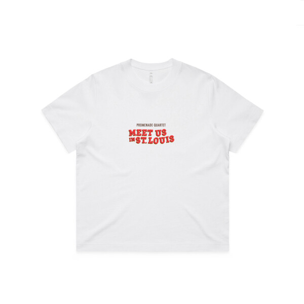 Meet Us In St. Louis Alt Poster Box Tee Femme Thumbnail